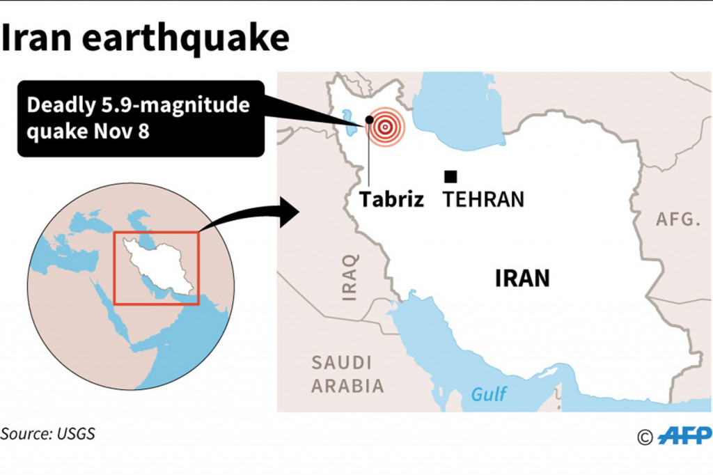 Badan Survei Geologi Amerika Serikat (USGS) telah mengeluarkan peringatan 'waspada' bahwa kemungkinan jumlah korban yang banyak dan bencana itu berpotensi meluas.