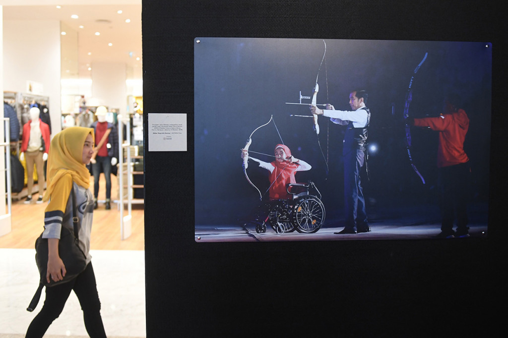Pameran foto Membangun Indonesia ini dilaksanakan oleh Pewarta Foto Istana Kepresidenan dan bekerjasama dengan Galeri Foto Jurnalistik Antara (GFJA).