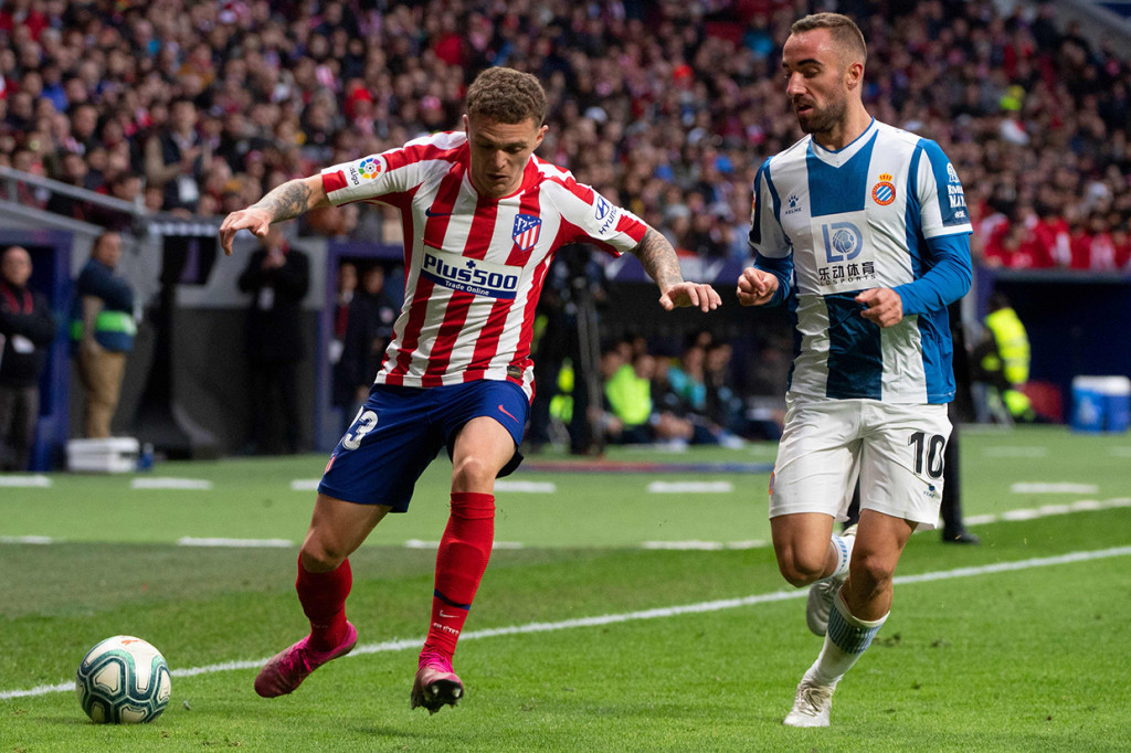 Espanyol berhasil unggul lebih dulu di babak pertama via gol Sergi Darder.