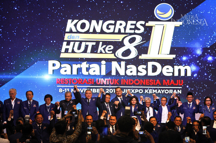 Jajaran pengurus Partai NasDem periode baru tidak jauh berbeda dengan kepengurusan sebelumnya. Salah satunya, posisi Sekretaris Jenderal yang kembali diemban Johnny G Plate.