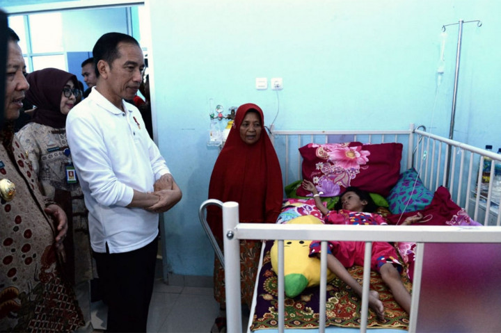 Dari penuturan pasien, Presiden memperoleh informasi bahwa proporsi kepesertaan BPJS Kesehatan yang ia temui di RS tersebut justru lebih banyak didominasi oleh peserta program BPJS Kesehatan di luar pembiayaan negara atau daerah yang berarti membayar iuran secara mandiri. Padahal, jumlah peserta BPJS Kesehatan terbesar merupakan yang berasal dari kategori Penerima Bantuan Iuran (PBI) yang dibiayai oleh anggaran APBN. 