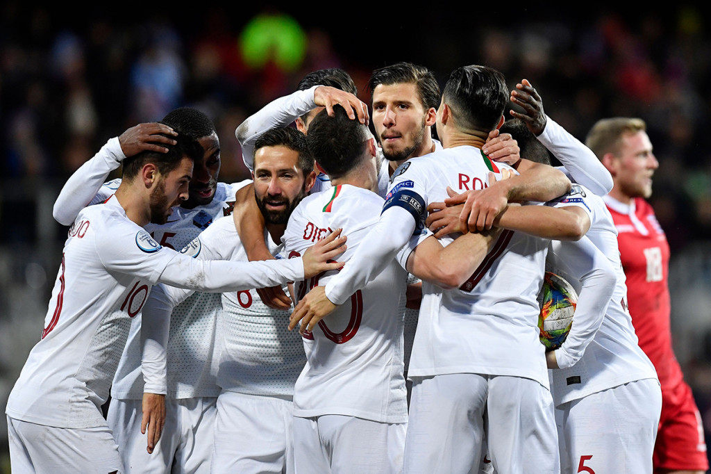 Portugal lolos ke putaran final dengan status runner up Grup B Kualifikasi Piala Eropa 2020, setelah mengalahkan Luksemburg 2-0 di Stade Josy Barthel.
