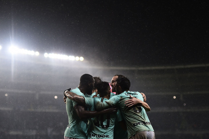 Inter Milan menang telak 3-0 atas Torino dalam lanjutan pertandingan Liga Italia di Stadion Olimpico.