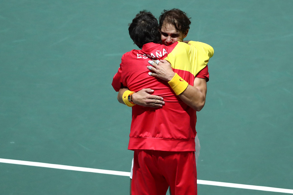 Kemenangan ini membawa Spanyol yang sudah lima kali menjuarai Piala Davis akan tampil pertama kalinya di final sejak terakhir kali tahun 2012.