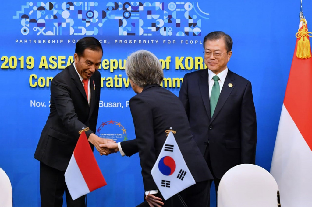 Dalam pertemuan tersebut, presiden menyambut baik peningkatan kerja sama ekonomi kedua negara terutama menghadapi situasi ekonomi dunia seperti saat ini. 