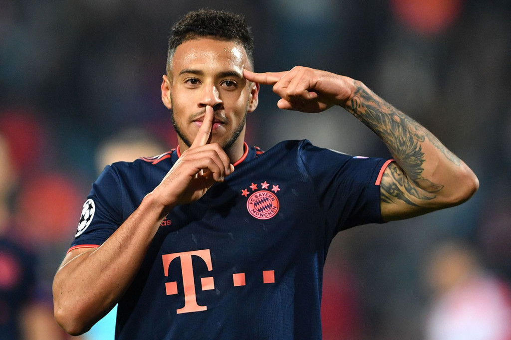 Pesta gol tim tamu ditutup oleh Corentin Tolisso di penghujung laga.