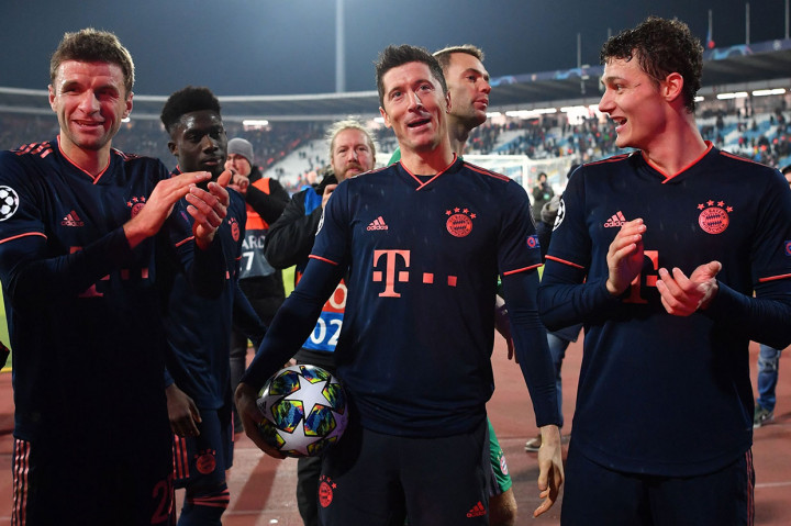 Dengan hasil tersebut Muenchen kukuh di puncak klasemen Grup B dengan 15 poin dari lima laga. Sementara Belgrade tertahan di urutan ketiga.