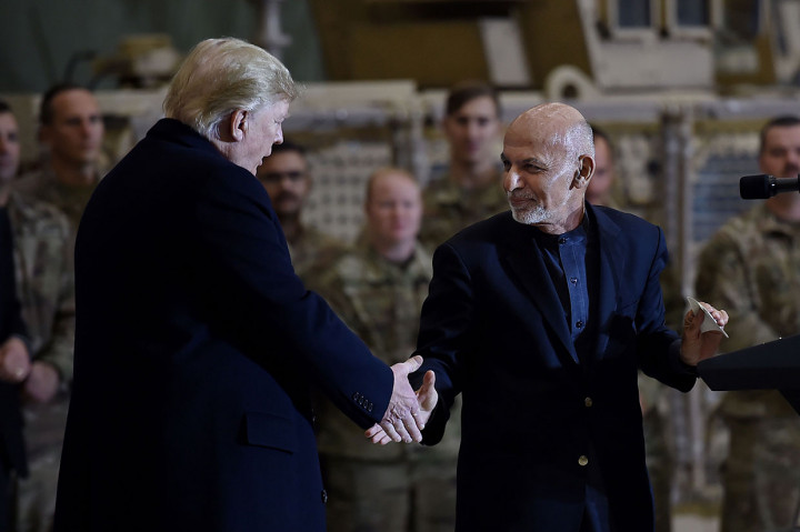 Dalam sambutannya didampingi Presiden Afghanistan Ashraf Ghani, Trump percaya gerilyawan Taliban akan menyetujui gencatan senjata dalam perang paling lama AS. 