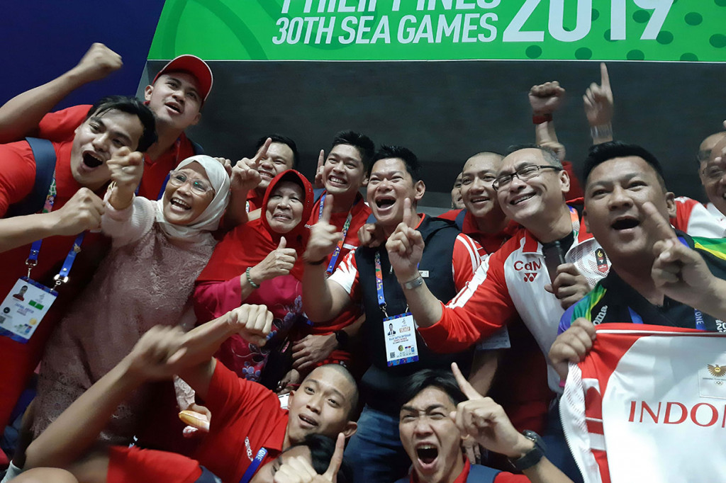 Sebelumnya, di tempat yang sama Indonesia menyelesaikan laga terakhir mereka melawan Malaysia dengan kemenangan 14-7 untuk membawa tim asuhan Milos Sakovic itu memuncaki klasemen dengan tujuh poin. MI/M Soleh