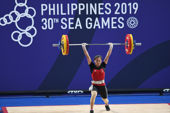 Sebelumnya, tim angkat besi Indonesia meraih satu medali perak dan satu perunggu di angkat besi SEA Games 2019. 