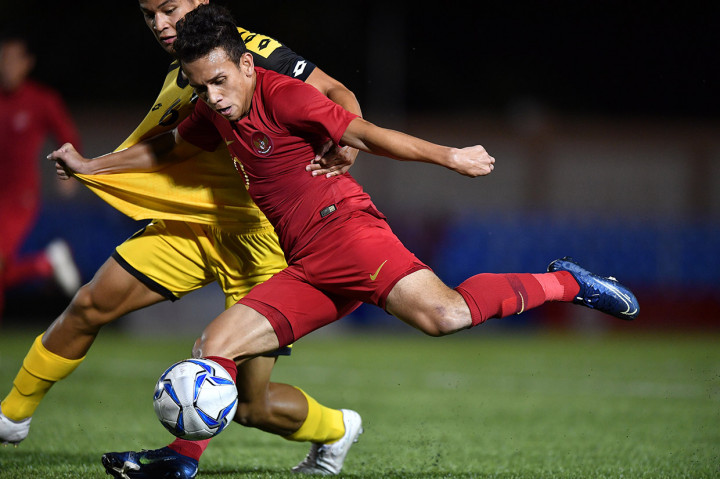 Adapun lima gol Indonesia lainnya dicetak gol Egy Maulana Vikri (40', 81'), Saddil Ramdani (49'), Witan Sulaeman (68'), dan Andy Setyo (77').