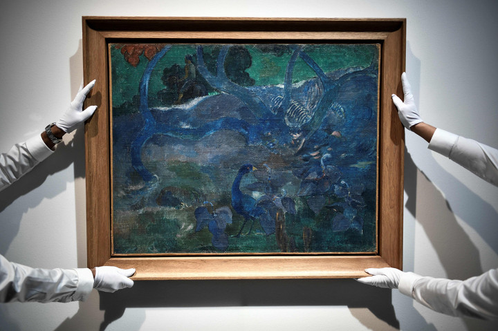 Karya seni tersebut adalah satu-satunya Gauguin yang ada di tangan kolektor pribadi dan hanya ada 9 di seluruh dunia.
