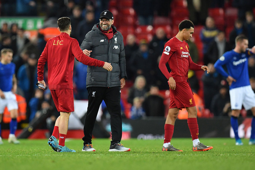Dengan hasil tersebut tim asuhan Jurgen Klopp kukuh di puncak klasemen Liga Inggris dengan 43 poin, unggul delapan poin atas peringkat kedua Leicester City. Sementara Everton di urutan tiga terbawah dengan 14 poin.