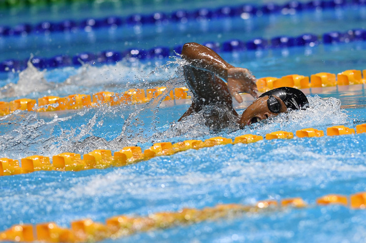 Aflah Prawira menempati urutan kedua dengan catatan waktu 15 menit dan 15,77 detik sehingga meraih medali perak. 