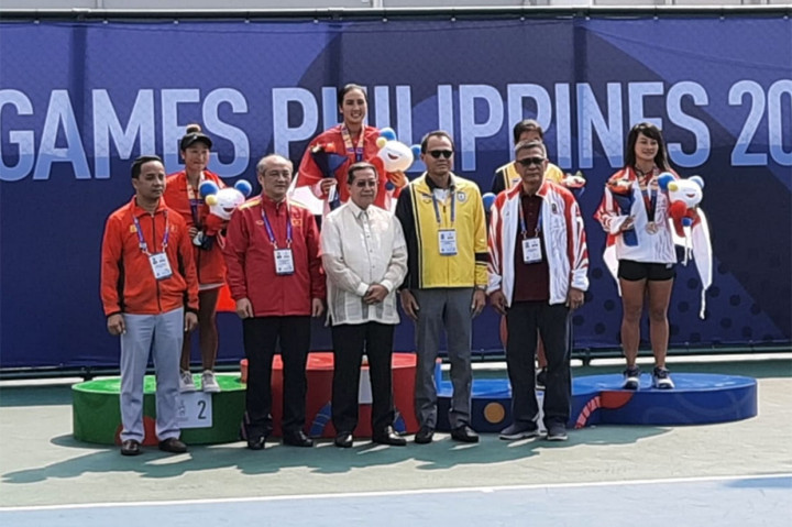 Prestasi yang diraih Aldila di lapangan tenis Kompleks Olahraga Rizal Memorial, Manila, Filipina, itu menjadi yang pertama baginya di SEA Games.