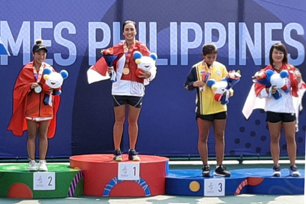 Aldila masih berpeluang menyumbang medali emas karena juga turun pada final ganda campuran bersama dengan petenis putra terbaik Indonesia saat ini, Chistopher Rungkat. Laga final akan berlangsung di tempat yang sama, Sabtu, 7 Desember 2019, menghadapi pasangan Thailand T Tanasugarn/Sanchai Ratiwatana.