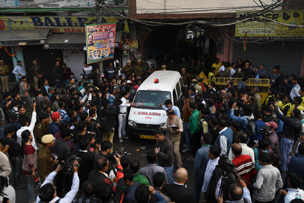 Sebanyak 43 orang menjadi korban tewas dalam kebakaran tersebut.