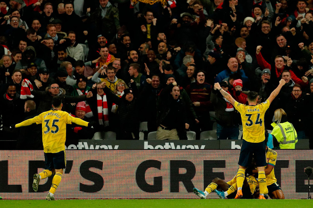 Arsenal akhirnya berhasil menyamakan kedudukan lewat sepakan Gabriel Martinelli pada menit ke-60.