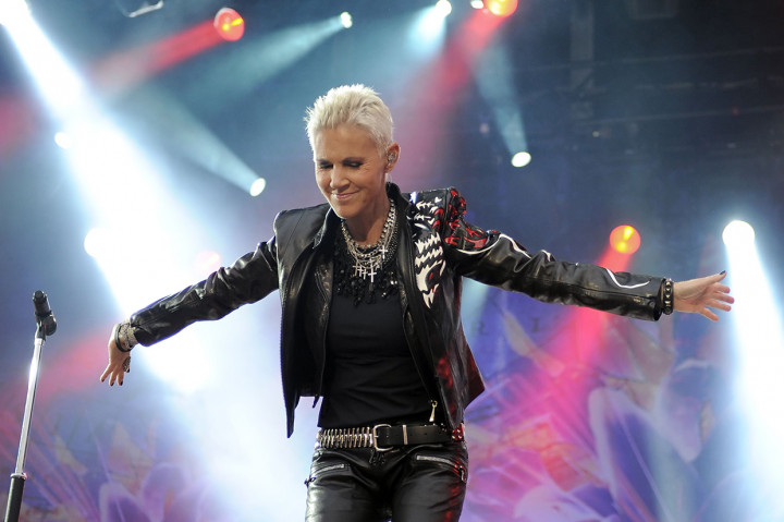 Vokalis Roxette Marie Frederiksson meninggal dunia di usia 61 tahun. AFP Photo/Patrik Stollarz