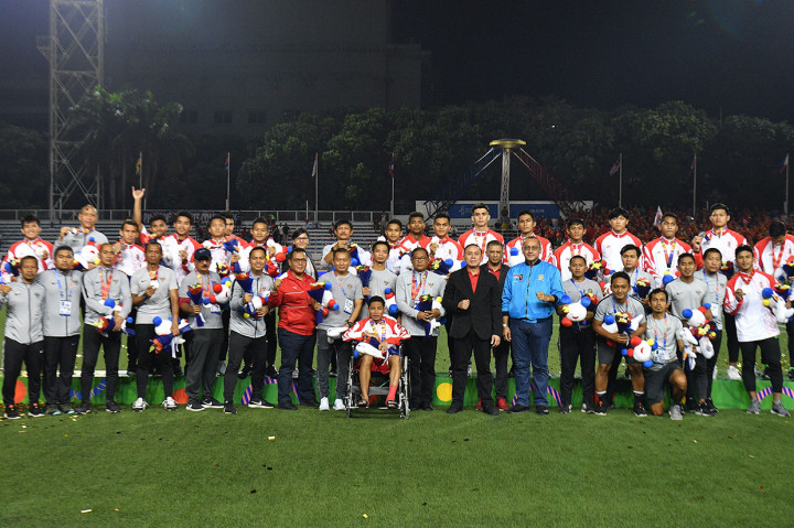 Indonesia akhrinya gagal mempersembahkan medali emas sepakbola SEA Games, setelah terakhir kalinya direbut pada 1991 silam.