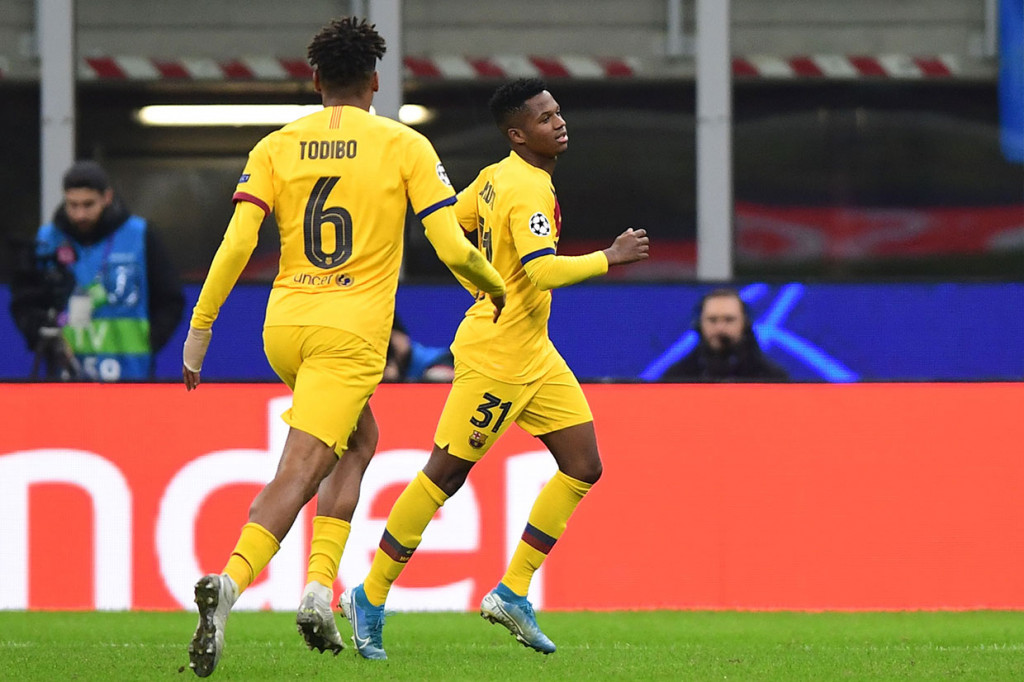 Gol kemenangan Barca dicetak oleh pemain muda Ansu Fati pada menit ke-86, semenit setelah dia masuk menggantikan Carles Perez.