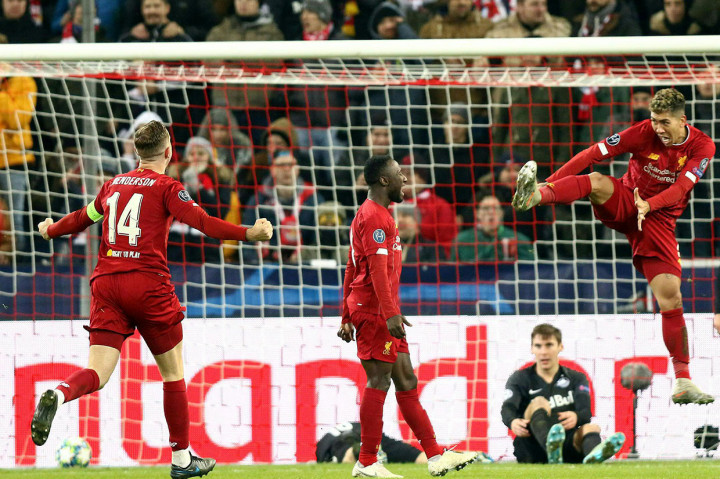 Tim tamu akhirnya berhasil membuka keunggulan pada menit ke-57 lewat sundulan Naby Keita menyambut umpan silang Sadio Mane.