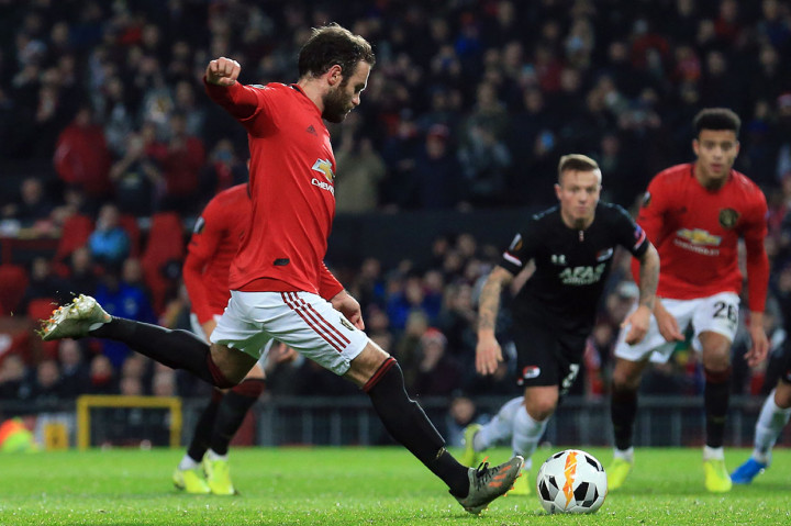 Pada menit ke-63 Juan Mata memperbesar keunggulan timnya menjadi 3-0 lewat eksekusi penalti, penyusul pelanggaran oleh Jordy Claisde terhadap Greenwood.