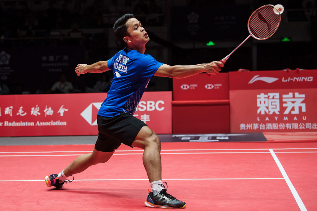 Tunggal putra Indonesia Anthony Sinisuka Ginting berhasil melaju ke babak final BWF World Tour Finals 2019, di Guangzhou, Sabtu, 14 Desember 2019.