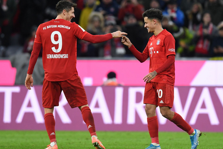 Bayern Muenchen berpesta gol saat menghadapi Werder Bremen di lanjutan Liga Jerman di Allianz Arena.