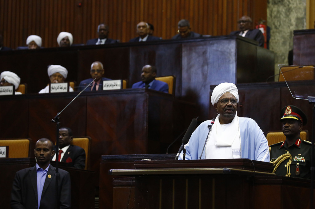 Bashir akan menjalani masa hukumannya di sebuah fasilitas reformasi Sudan. AFP Photo/Ashraf Shazly