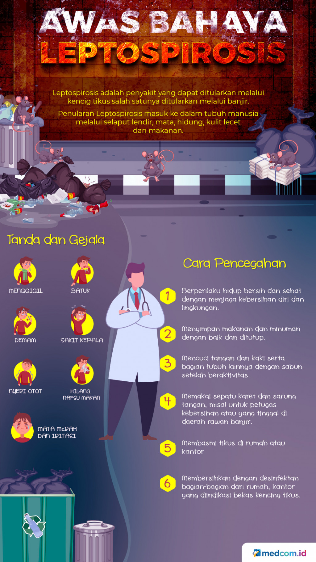 Waspadai Bahaya Leptospirosis