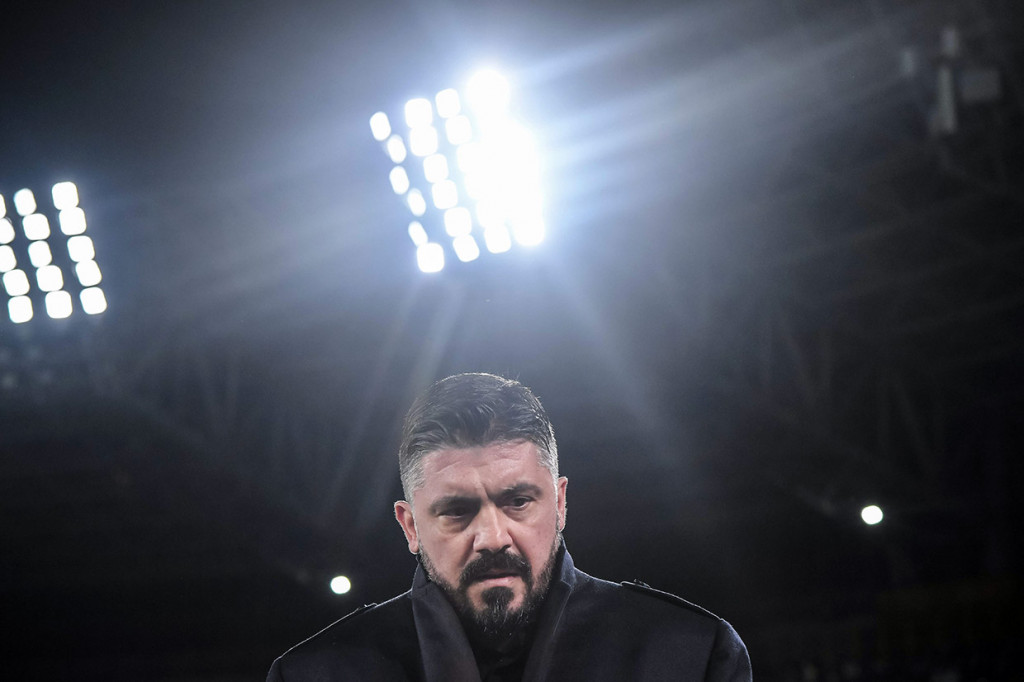 Pelatih baru Napoli, Gennaro Gattuso tidak dapat menyembunyikan kekecewaan usai timnya dikalahkan Inter Milan. Milan untuk sementara memuncaki klasemen dengan 48 poin, sama dengan tim peringkat kedua Juventus. Sementara Napoli tertahan di urutan delapan dengan 24 poin.