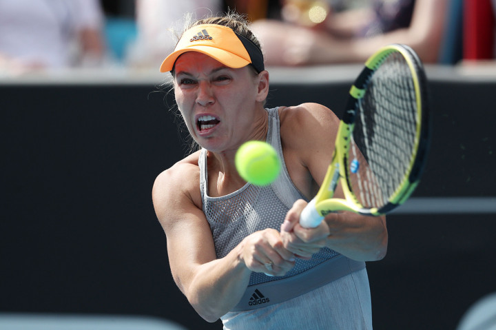 Di babak empat besar petenis Denmark tersebut akan menghadapi Jessica Pegula (AS). Pegula menang 6-0, 3-2 melawan Alize Cornet (Prancis) yang mundur karena cedera paha.