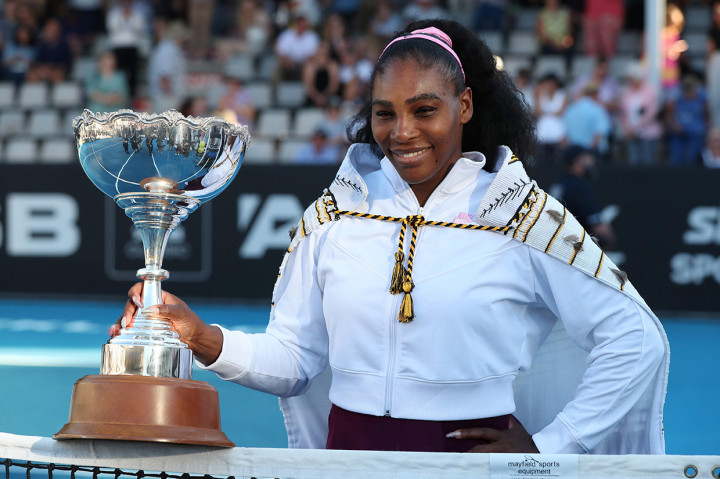 Raihan gelar di Auckland Classic menjadi gelar WTA ke-37 dari petenis yang saat ini berusia 38 tahun.