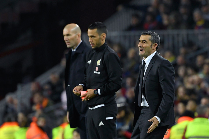 Valverde berada di Camp Nou sejak musim panas 2017 dan kontraknya sebenarnya akan berakhir pada Juni nanti. AFP Photo/Lluis Gene