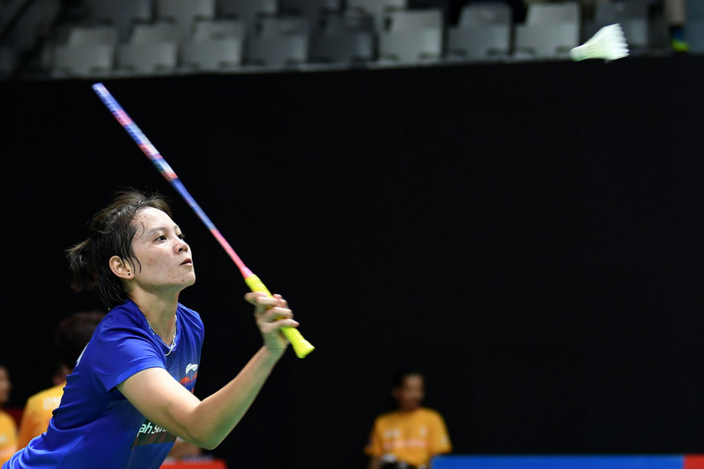 Alfian/Annisa meraih tiket ke babak utama setelah menundukkan pasangan Denmark Mathias Bay-Smidt/Rikke Soby dua game langsung 21-18, 21-13.