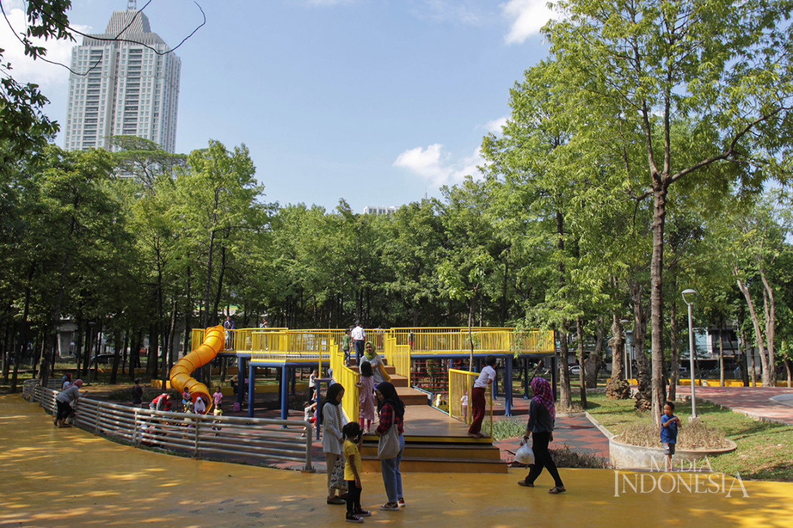 Wajah Baru taman Puring Setelah Direvitalisasi - Medcom.id