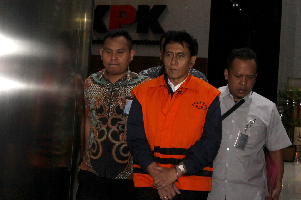 KPK, Selasa, 14 Januari 2020, resmi menahan Direktur Utama PT CMI Teknologi (CMIT) Rahardjo Pratjihno (RJP), salah satu tersangka dugaan korupsi proyek pengadaan Backbone Coastal Surveillance System atau perangkat transportasi informasi terintegrasi di Badan Keamanan Laut (Bakamla) tahun anggaran 2016, yang mengakibatkan kerugian negara sebesar Rp54 miliar.