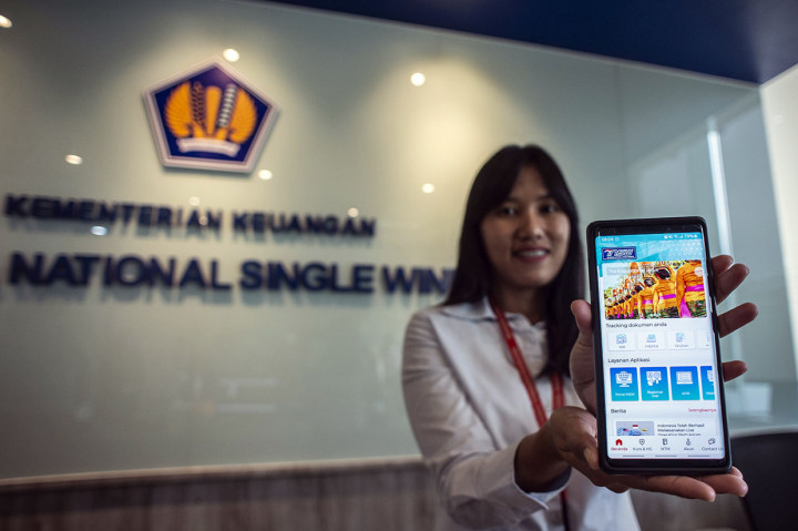 Peresmian Kantor Bersama Ekspor yang berbarengan 'soft launching' aplikasi INSWMobile itu bertujuan untuk lebih memudahkan koordinasi antara pemangku kepentingan dalam memberikan kemudahan akses informasi bagi para eksportir serta sebagai sarana untuk dapat melakukan konsultasi terkait dengan kegiatan ekspor.