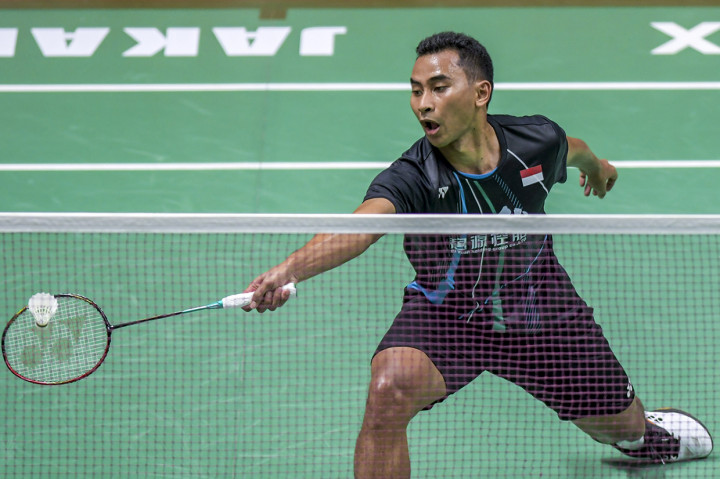 Tunggal putra Indonesia tersebut melaju usai menang 21-17, 19-21, dan 21-10 atas wakil India, Sameer Verma.
