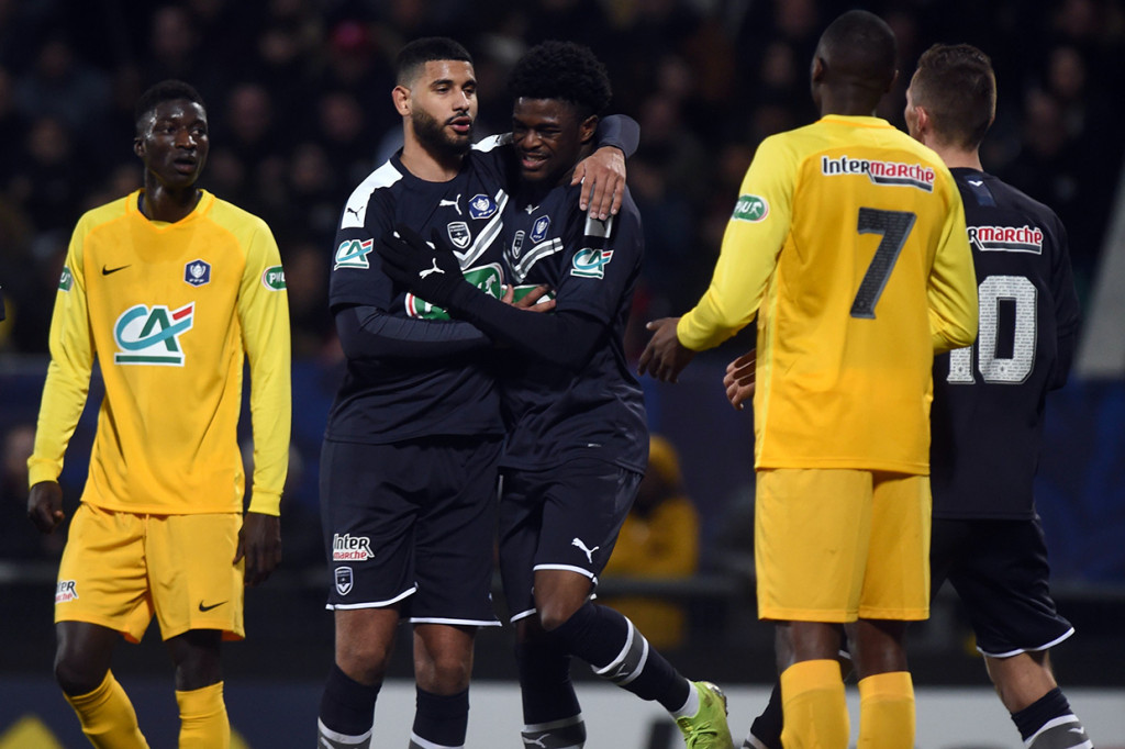 Pemain Bordeaux Josh Maja berhasil menyamakan kedudukan menjadi 1-1. Sementara Yankuba Jarju mengembalikan keunggulan mereka tepat sebelum turun minum.