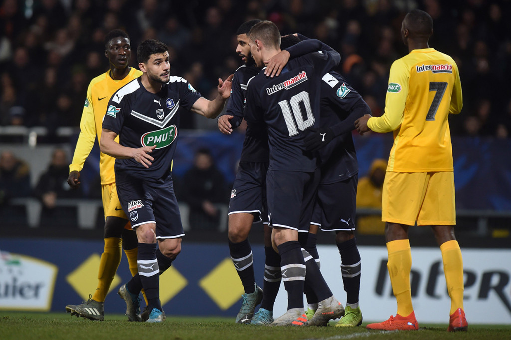 Striker Bordeaux, Nicolas de Preville, memaksakan perpanjangan waktu dengan golnya pada menit ke-82. 
