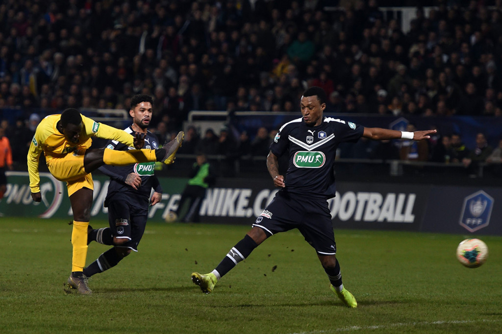 Pemain sayap Senegal Mamadou Lamine Gueye mencetak gol penentu di menit ke-117 dan memberi Pau keunggulan untuk ketiga kalinya dalam pertandingan yang digelar di Stadion Stade du Hameau tersebut.