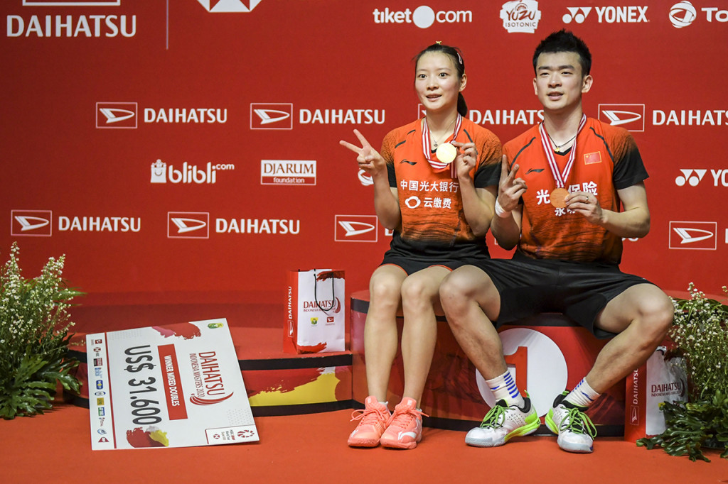 Pasangan nomor satu dunia itu juga jadi kampiun dalam dua edisi sebelumnya.
