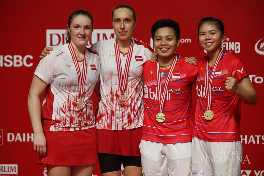 Dengan kemenangan ini, Greysia/Apriyani semakin menajamkan rekor pertemuan mereka dengan Maiken/Sara. Dalam enam pertemuan, termasuk laga final Indonesia Masters 2020 ini, Greysia/Apriyani berhasil memenangi seluruhnya.
