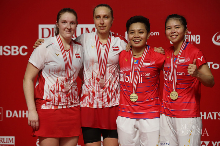 Dengan kemenangan ini, Greysia/Apriyani semakin menajamkan rekor pertemuan mereka dengan Maiken/Sara. Dalam enam pertemuan, termasuk laga final Indonesia Masters 2020 ini, Greysia/Apriyani berhasil memenangi seluruhnya.
