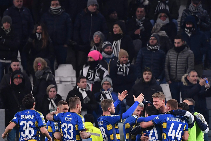 Di babak kedua, Parma sempat menyamakan kedudukan via gol Andreas Cornelius di menit ke-55. 