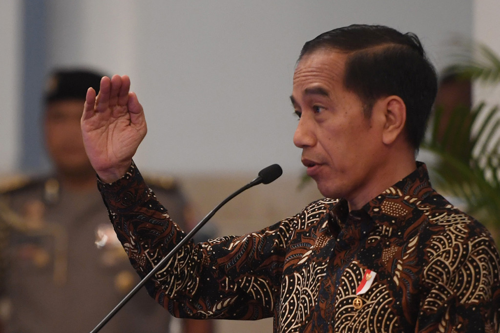 Jokowi mengatakan, data merupakan jenis kekayaan yang baru. Ia mengatakan, data merupakan kunci utama kesuksesan pembangunan negara.