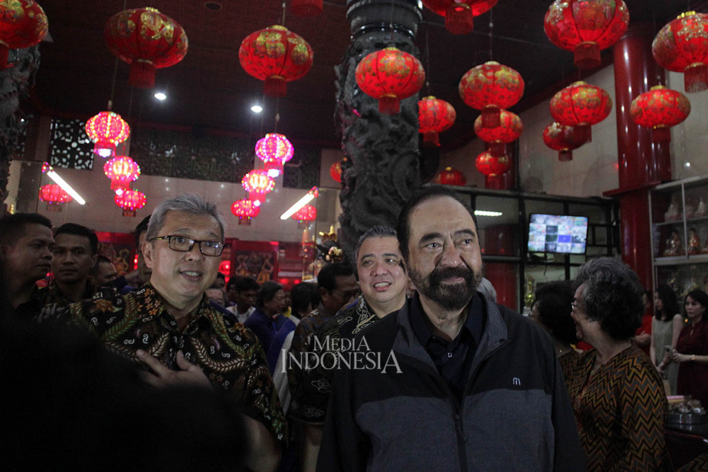 Dengan perayaan ini Surya Paloh juga berharap semua pihak tetap dapat menjaga rasa persatuan dan kesatuan bangsa. Termasuk dalam menjaga nilai-nilai pluralisme yang selama ini menjadi perekat kehidupan berbangsa dan bernegara.