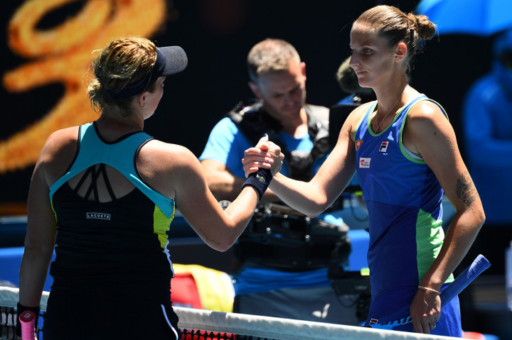 Pliskova harus angkat koper dari turnamen Australia Open usai disingkirkan unggulan 30 asal Rusia, Anastasia Pavlyuchenkova dengan skor 7-6 (7/4), 7-6 (7/3).